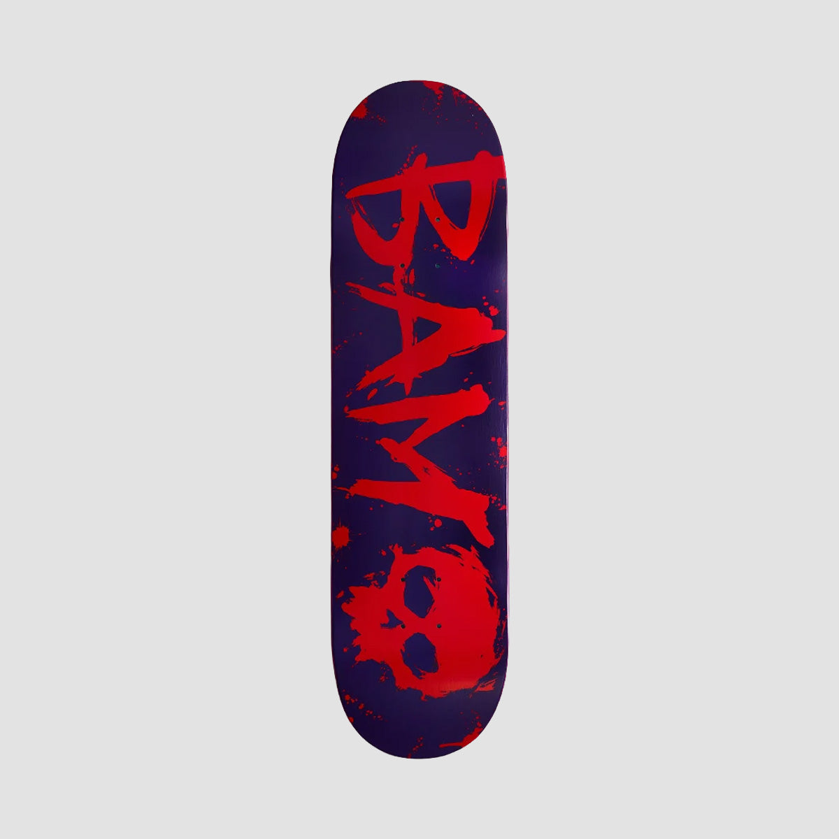Zero X Bam Purple Blood Skateboard Deck - 8.25"