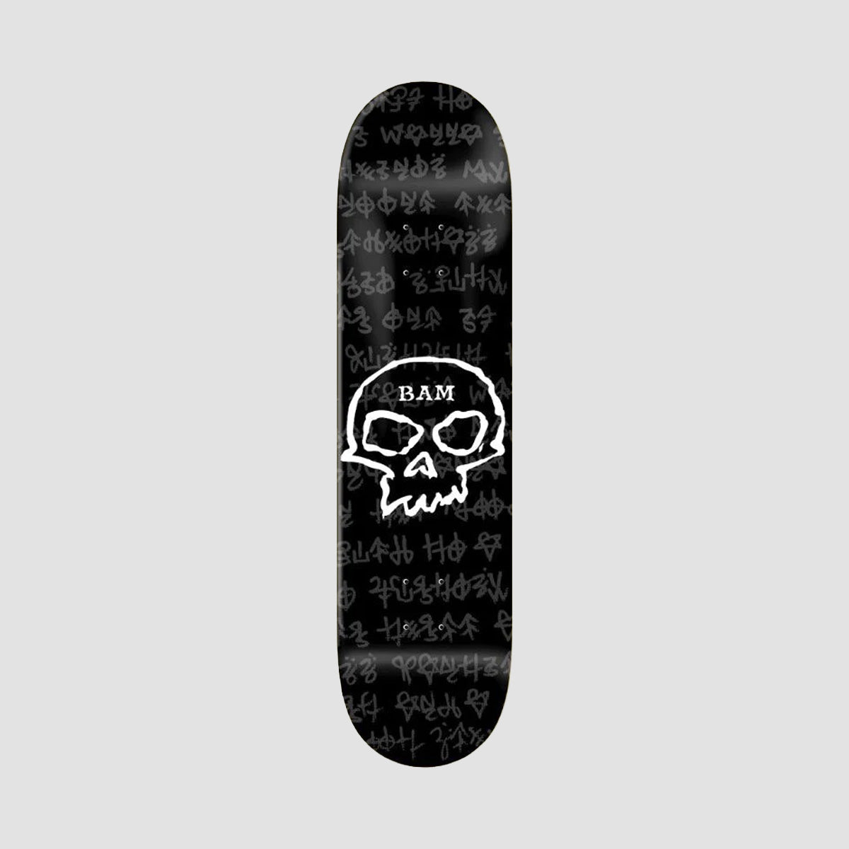 Zero X Bam Strigoi Skull Skateboard Deck - 8.25"
