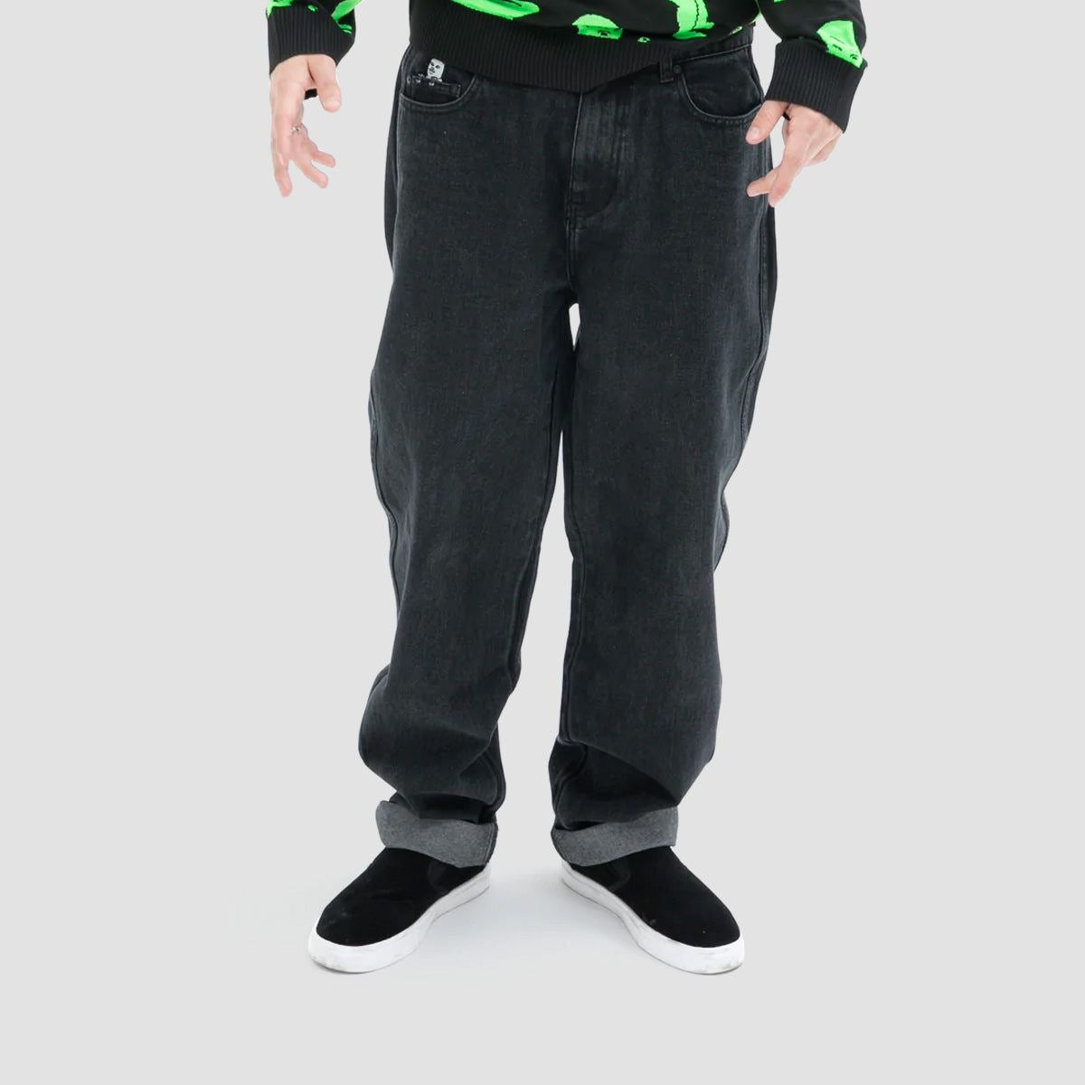 Ripndip La Brea Denim Pants Black Medium Wash