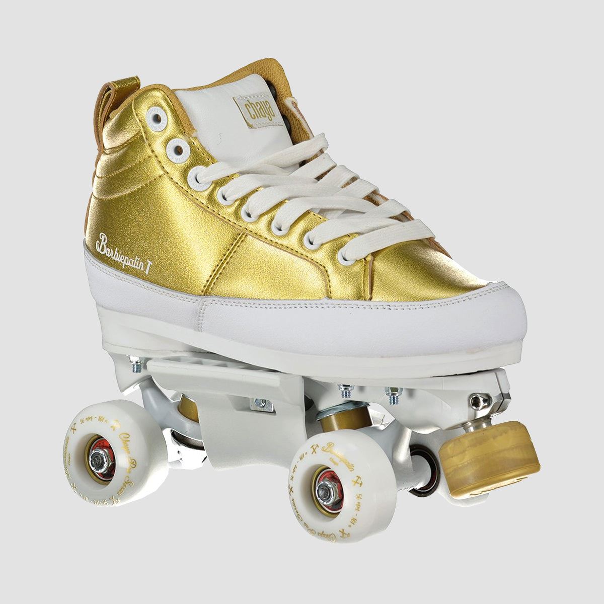 Chaya Park Kismet Barbiepatin Quad Skates Gold