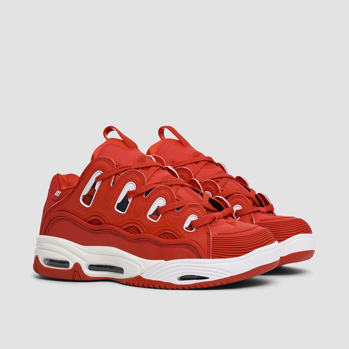 Osiris D3 2001 Shoes - Red/Rizing/Sun