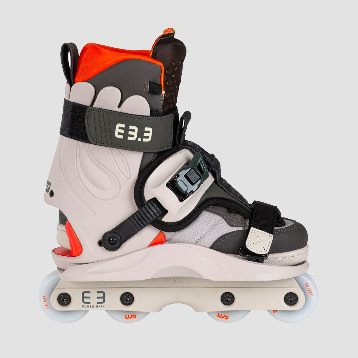 USD Shadow Eugen Enin III Pro Aggressive Inline Skates Grey/Orange