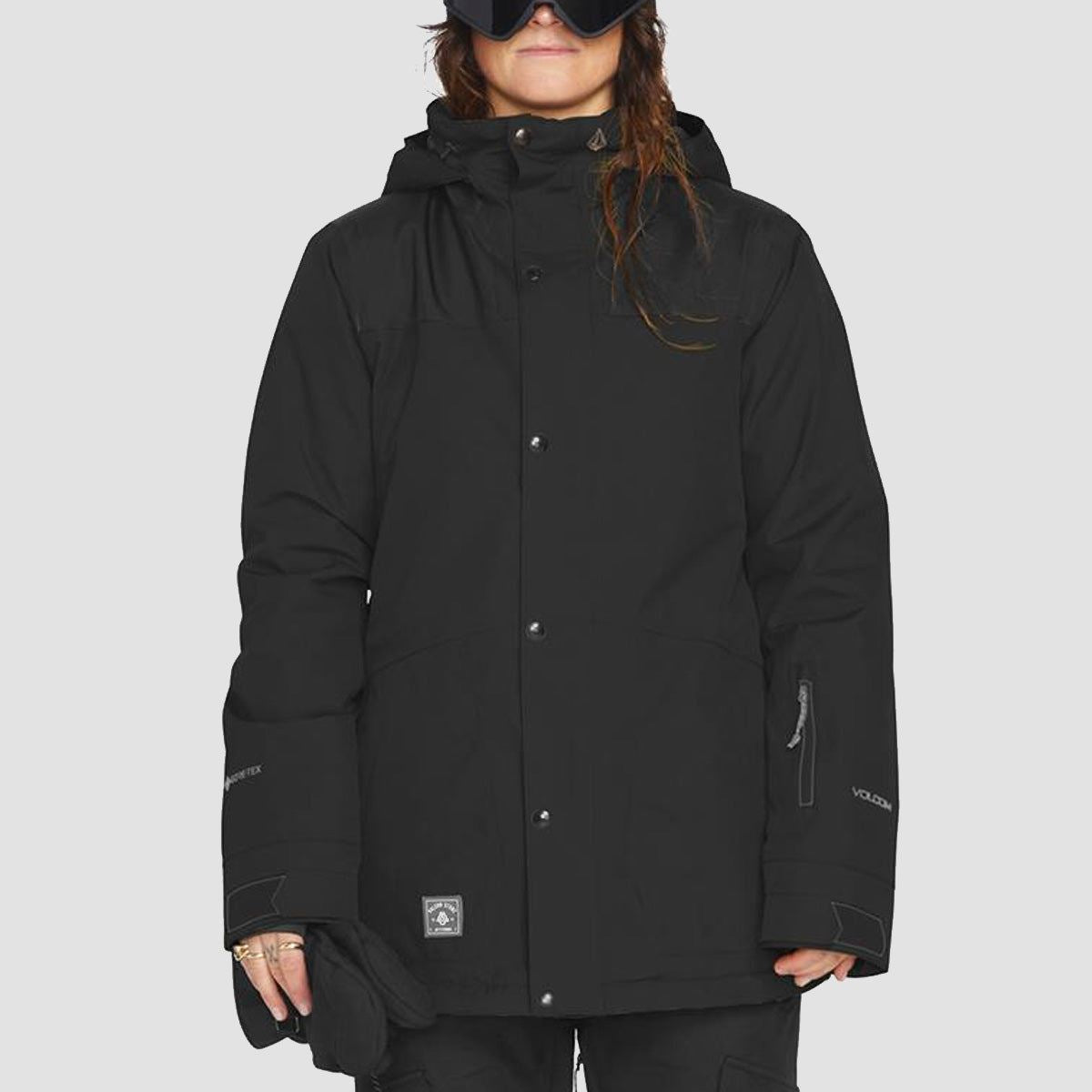 Volcom Ell Ins Gore-Tex Snow Jacket Black - Womens