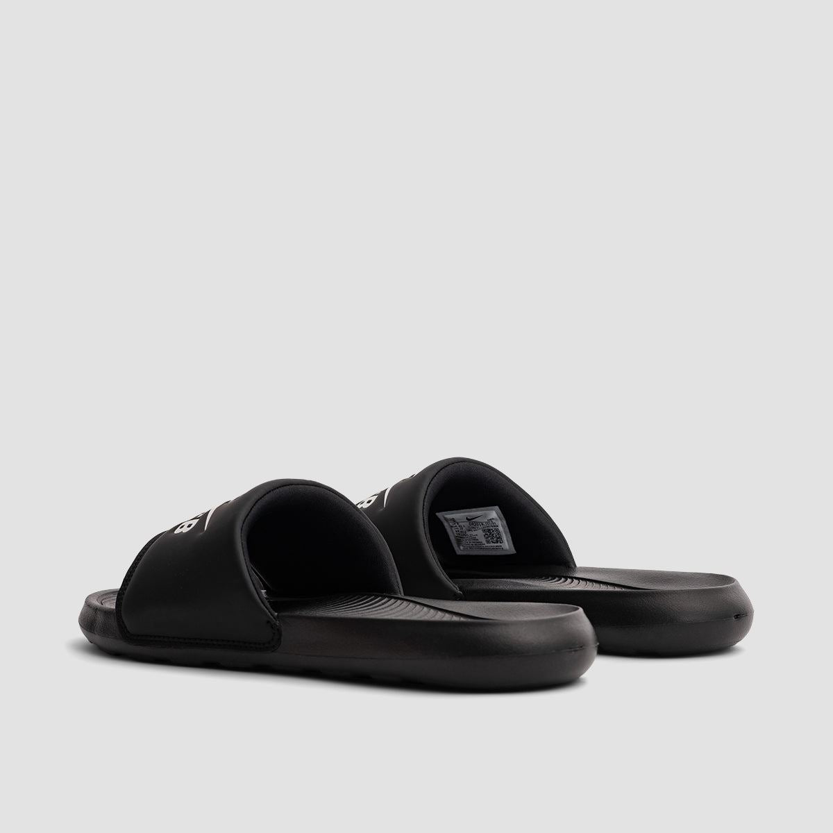 Nike Victori One Slides Black/White/Black