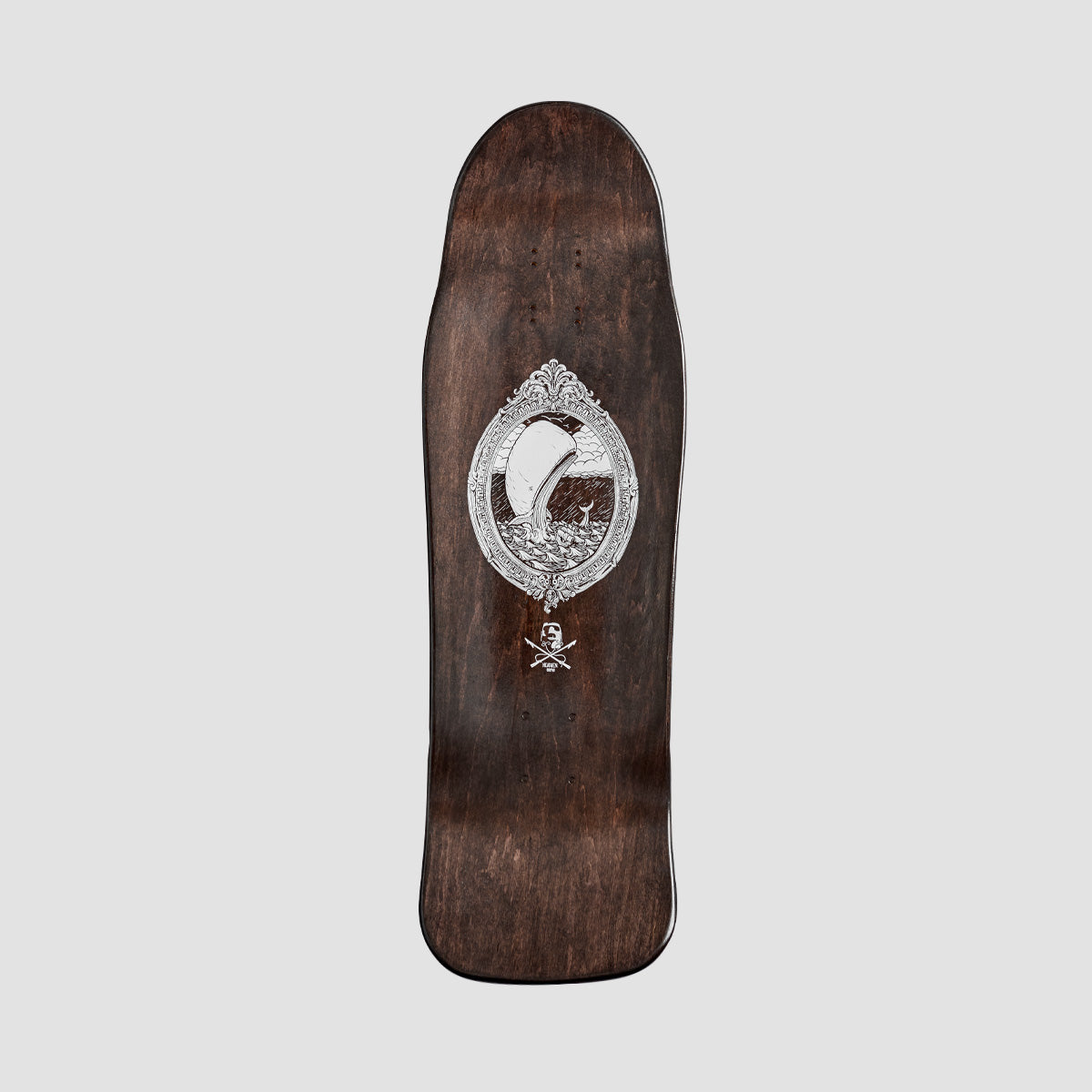 Heathen Ahab Drowning On Slimkowski Skateboard Deck - 9.60"