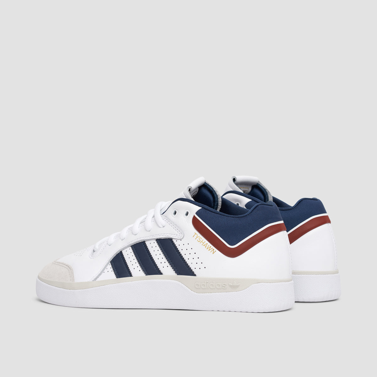 adidas Tyshawn Shoes - Footwear White/Collegiate Navy/Grey One