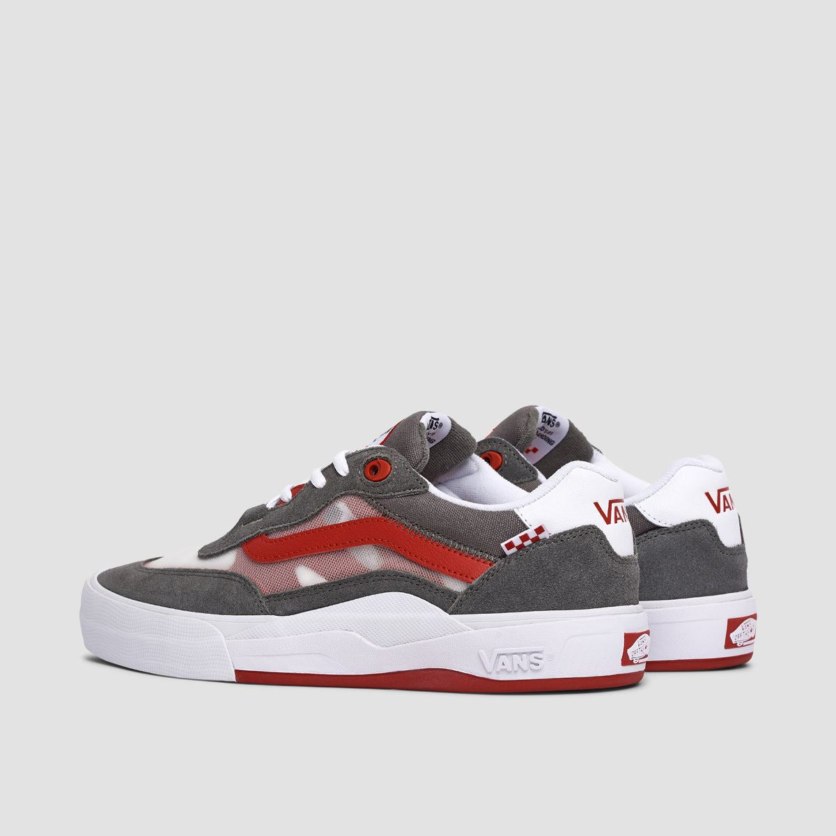 Vans Wayvee Shoes - Grey/Red