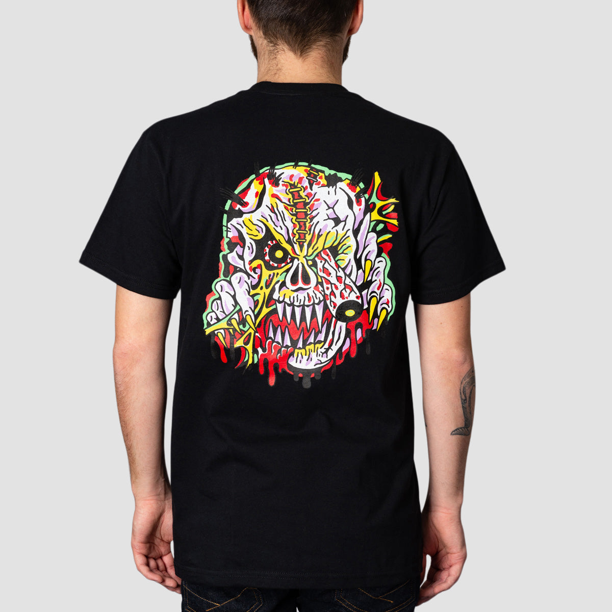 Blast Skates Zach Taylor Gnarzone T-Shirt Black