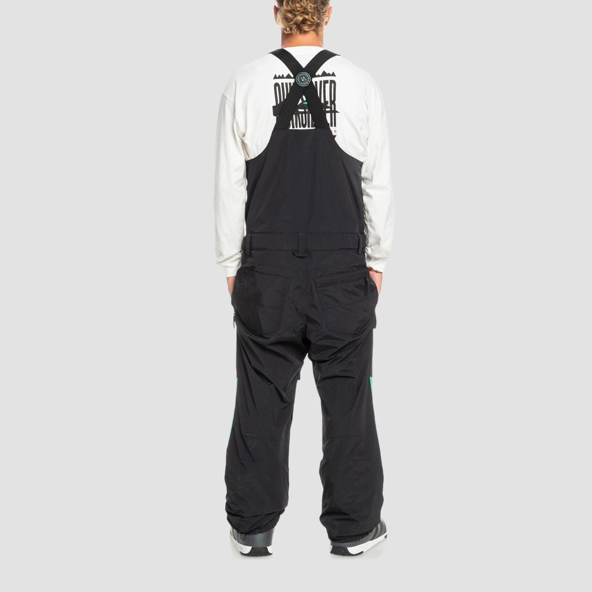 Quiksilver Fly High Snow Bib Pants True Black