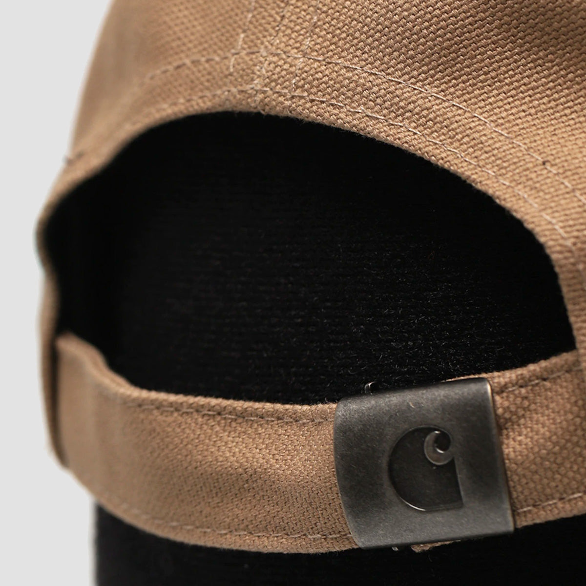 Carhartt WIP Canvas Script Cap Nomad/Hamilton Brown