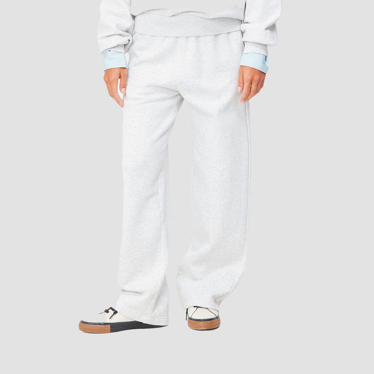 Carhartt WIP Casey Sweat Pants Ash Heather/Silver - Womens