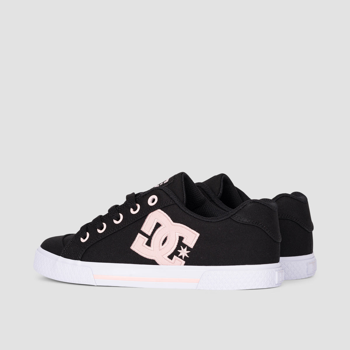 DC Chelsea Shoes - Black/Pink - Womens