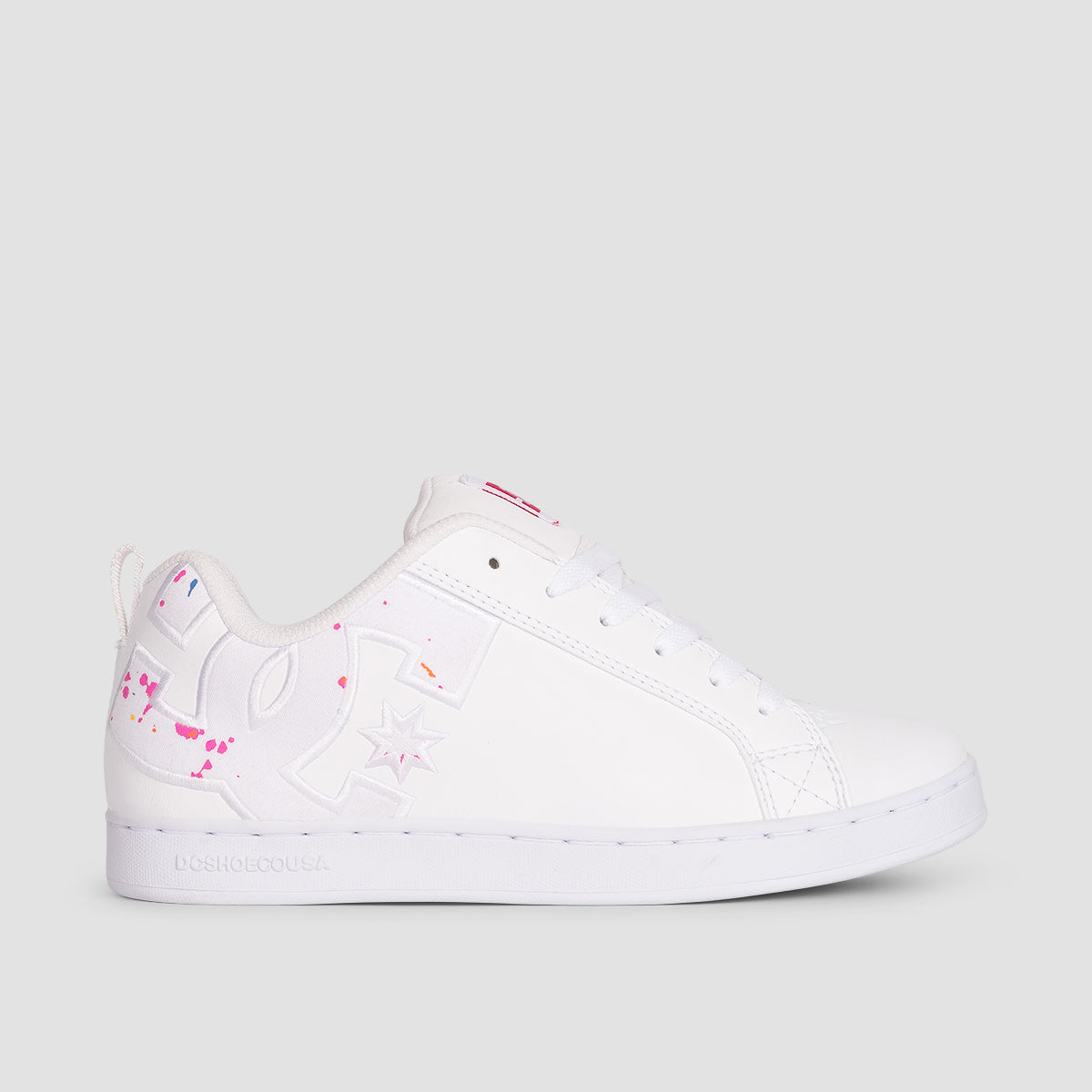 DC Court Graffik Shoes - White/Multi - Womens