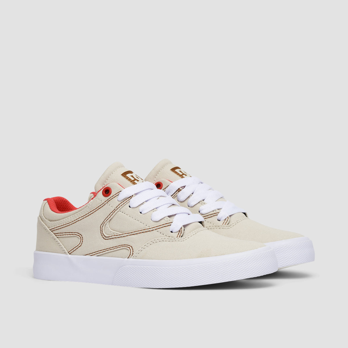 DC Kalis Vulc Shoes - Cream - Womens