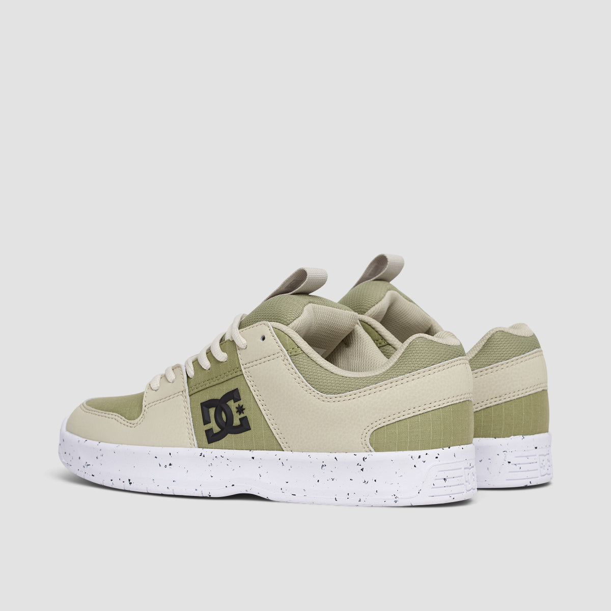 DC Lynx Zero Waste Shoes - Tan/Green