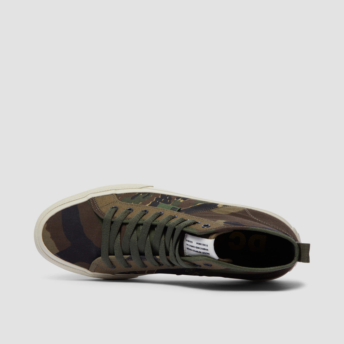 DC Manual Hi SVM Shoes - Army Brush Camo