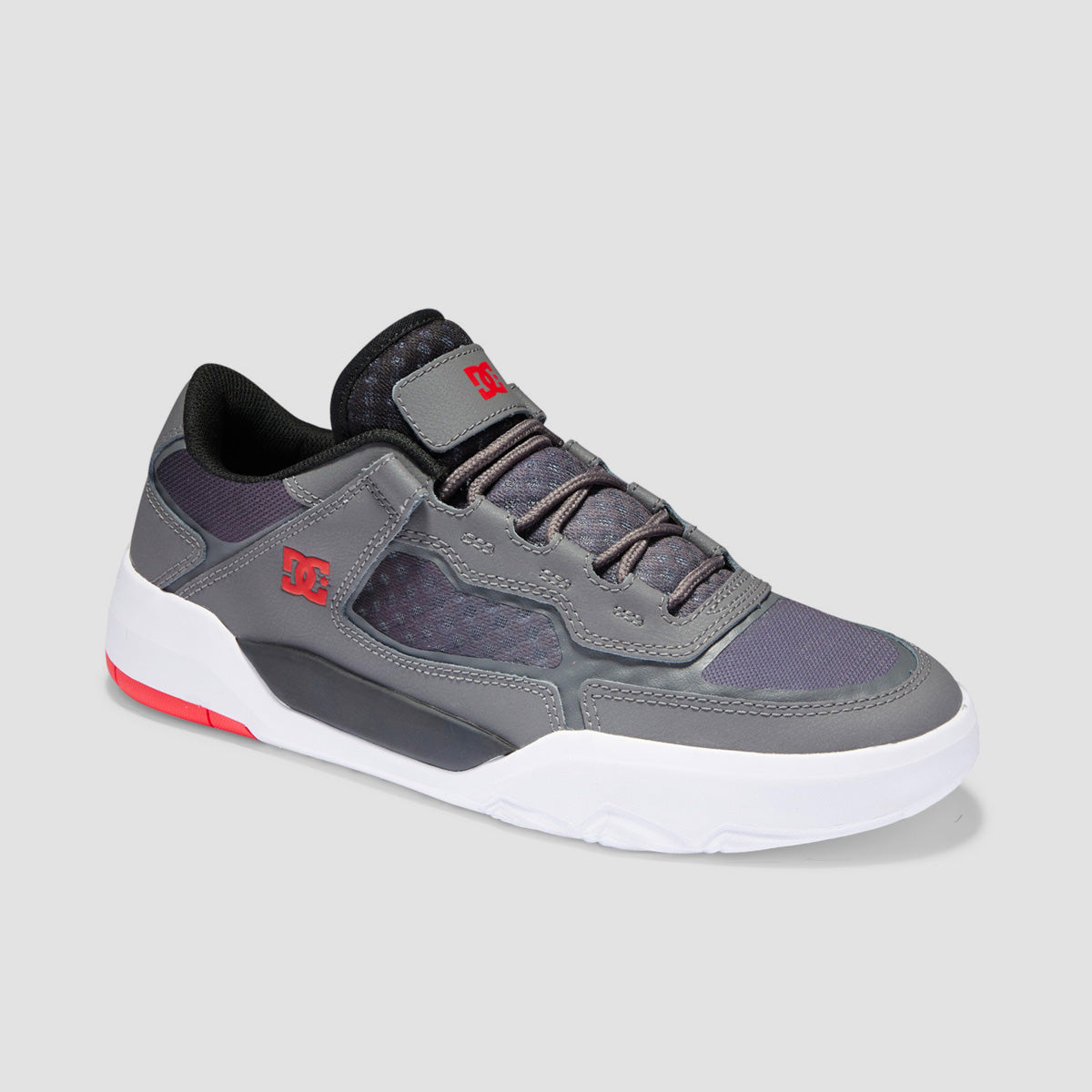 DC Metric Shoes - Grey/Black/Red