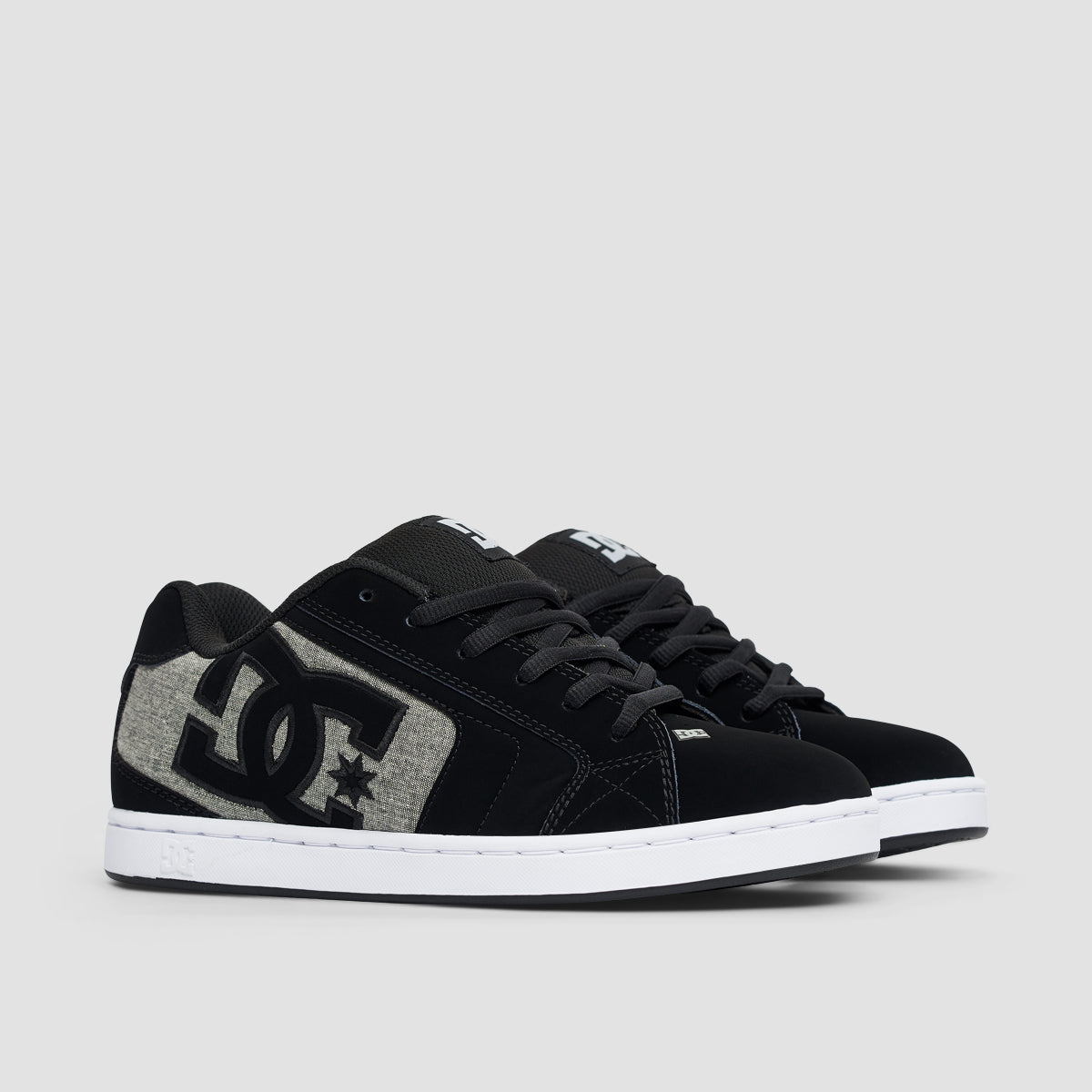 DC Net Shoes - Black/Grey/Grey