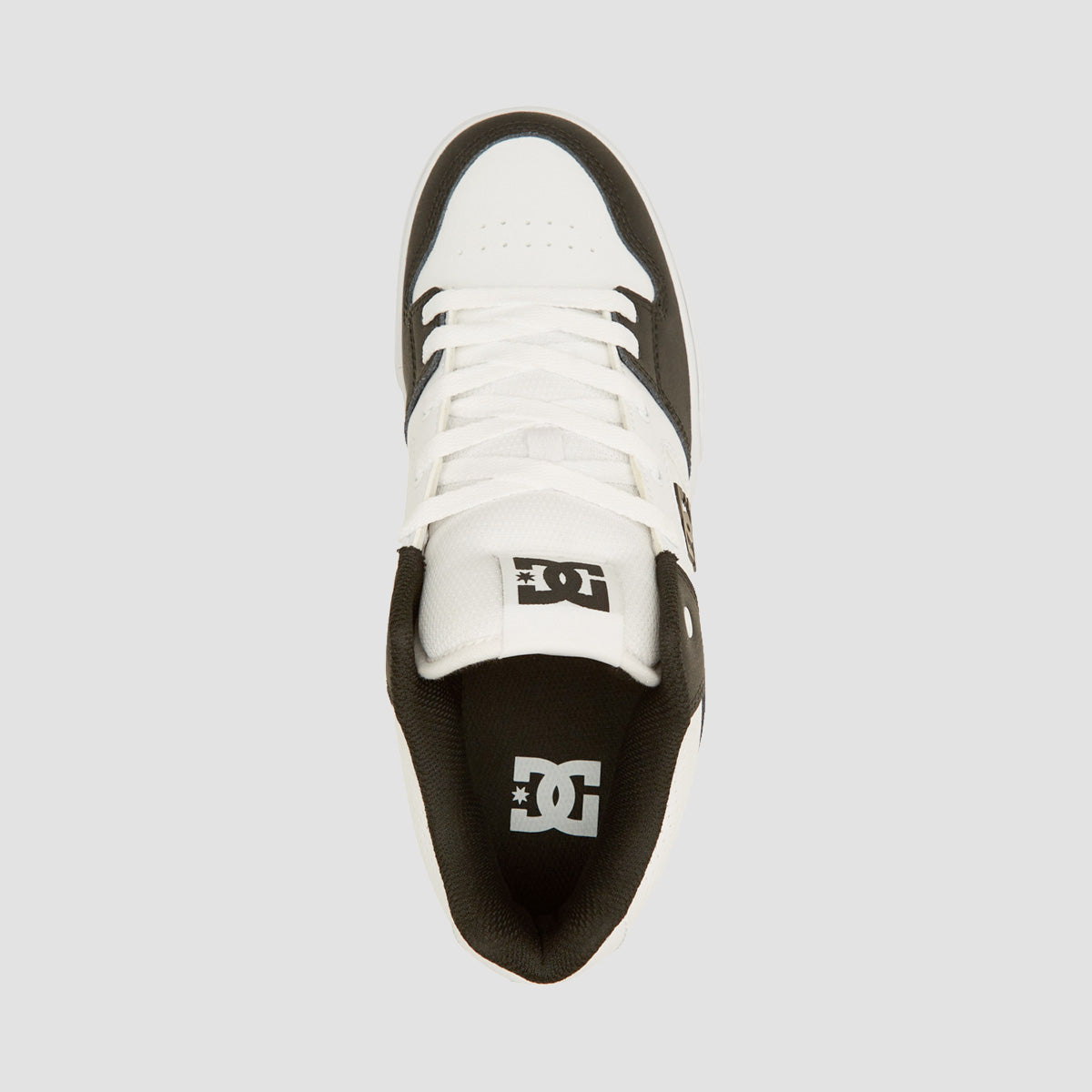 DC Pure Mid Shoes - White/Black/White