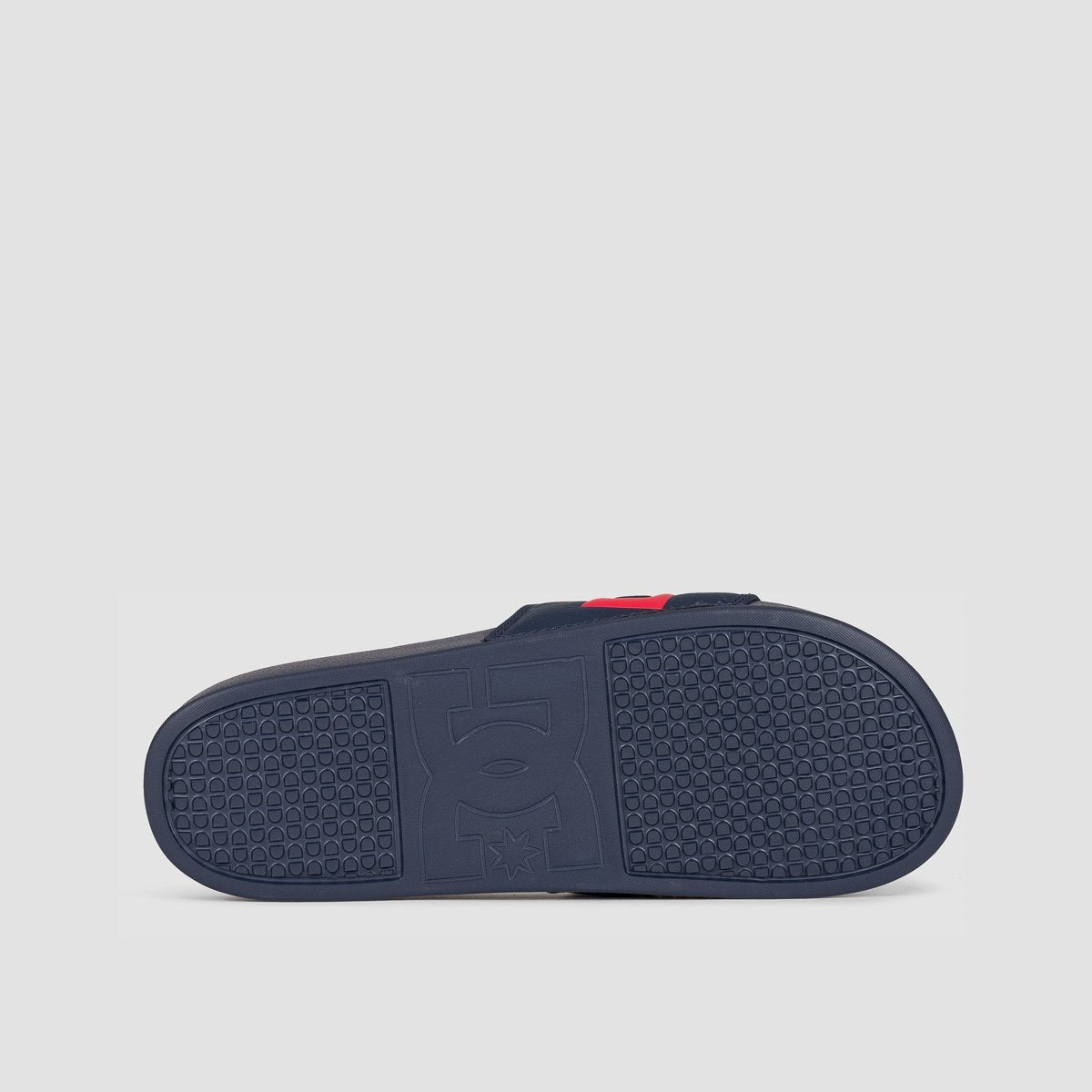 DC Slide Sliders Navy/Red - Footwear