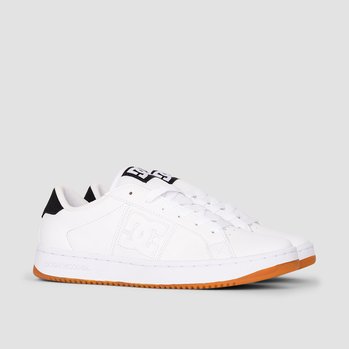 DC Striker Shoes - White/Black/Gum