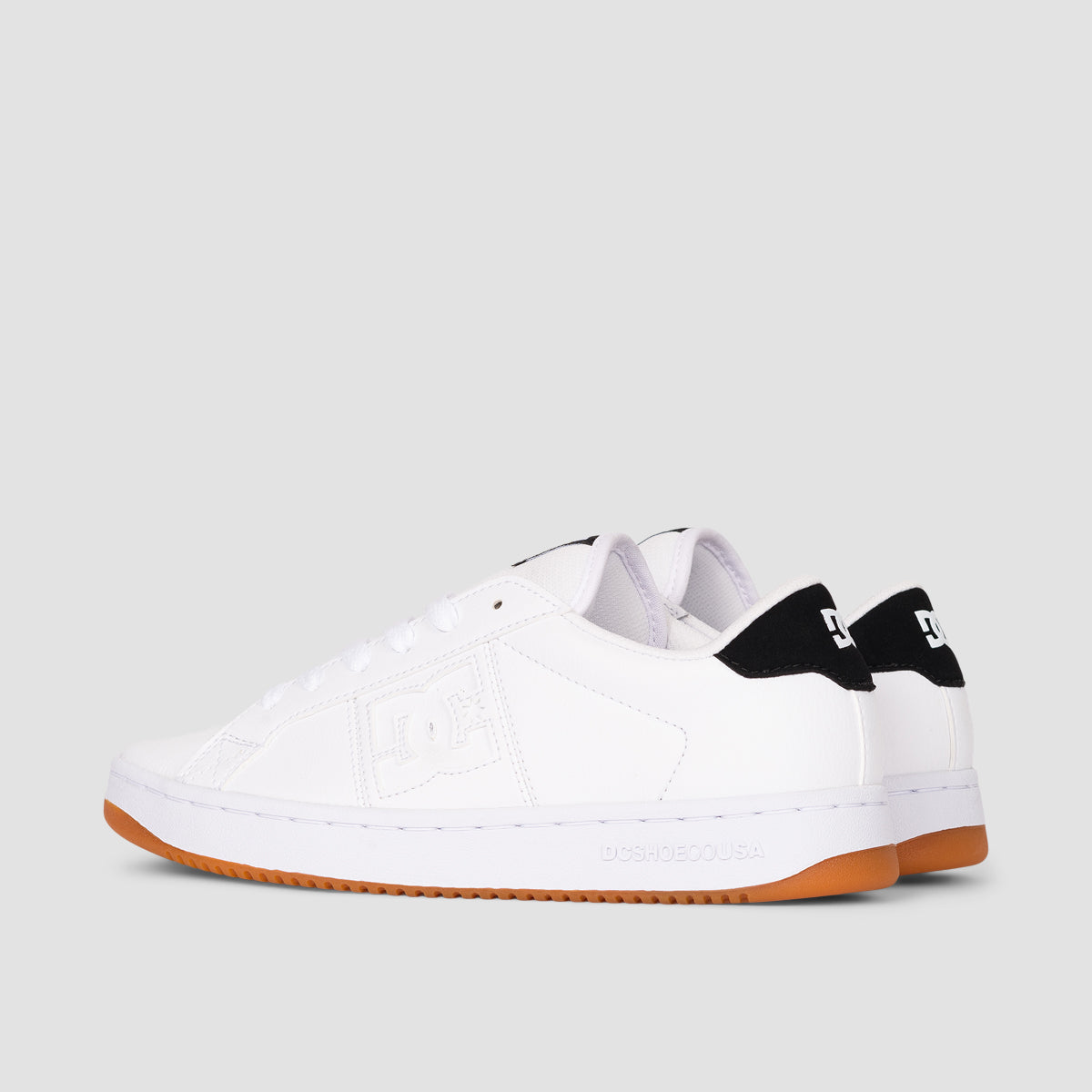 DC Striker Shoes - White/Black/Gum