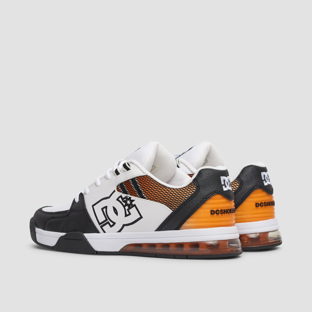 DC Versatile Shoes - White/Black/Orange