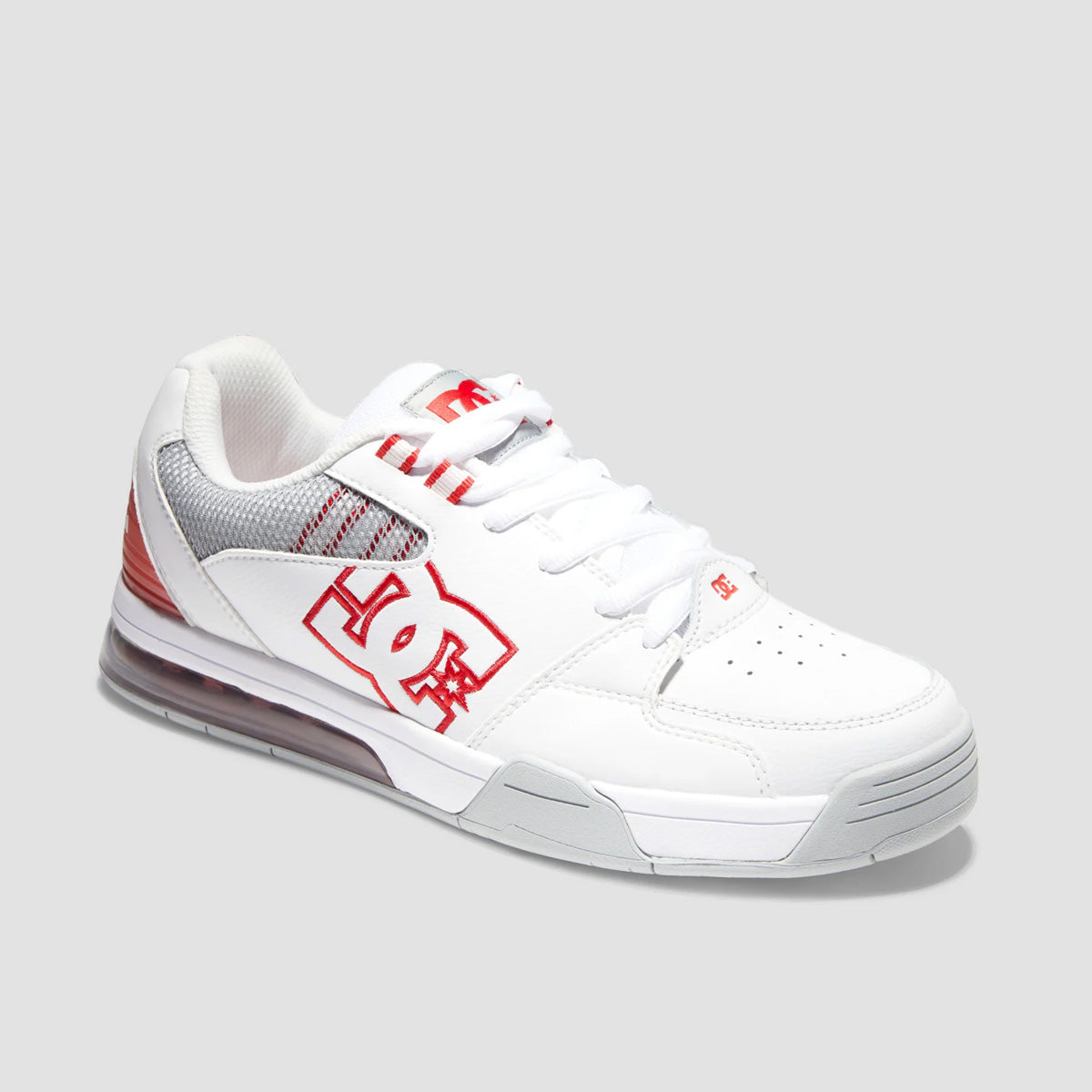 DC Versatile Shoes - White/Grey/Red