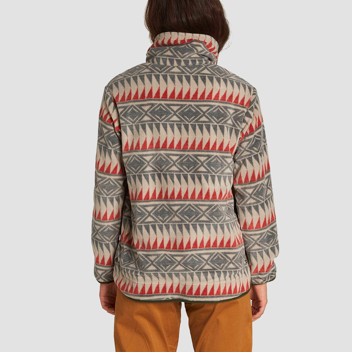 Element And Chill Polar Fleece Ash Grey - Womens