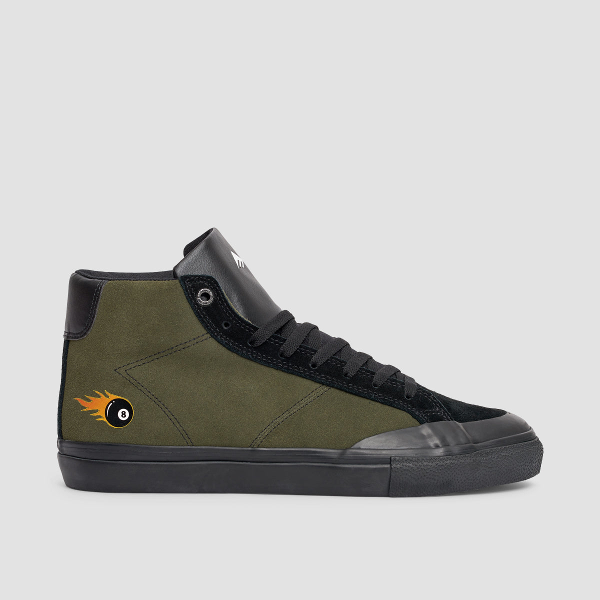 Emerica Omen Hi Shoes - Black/Olive