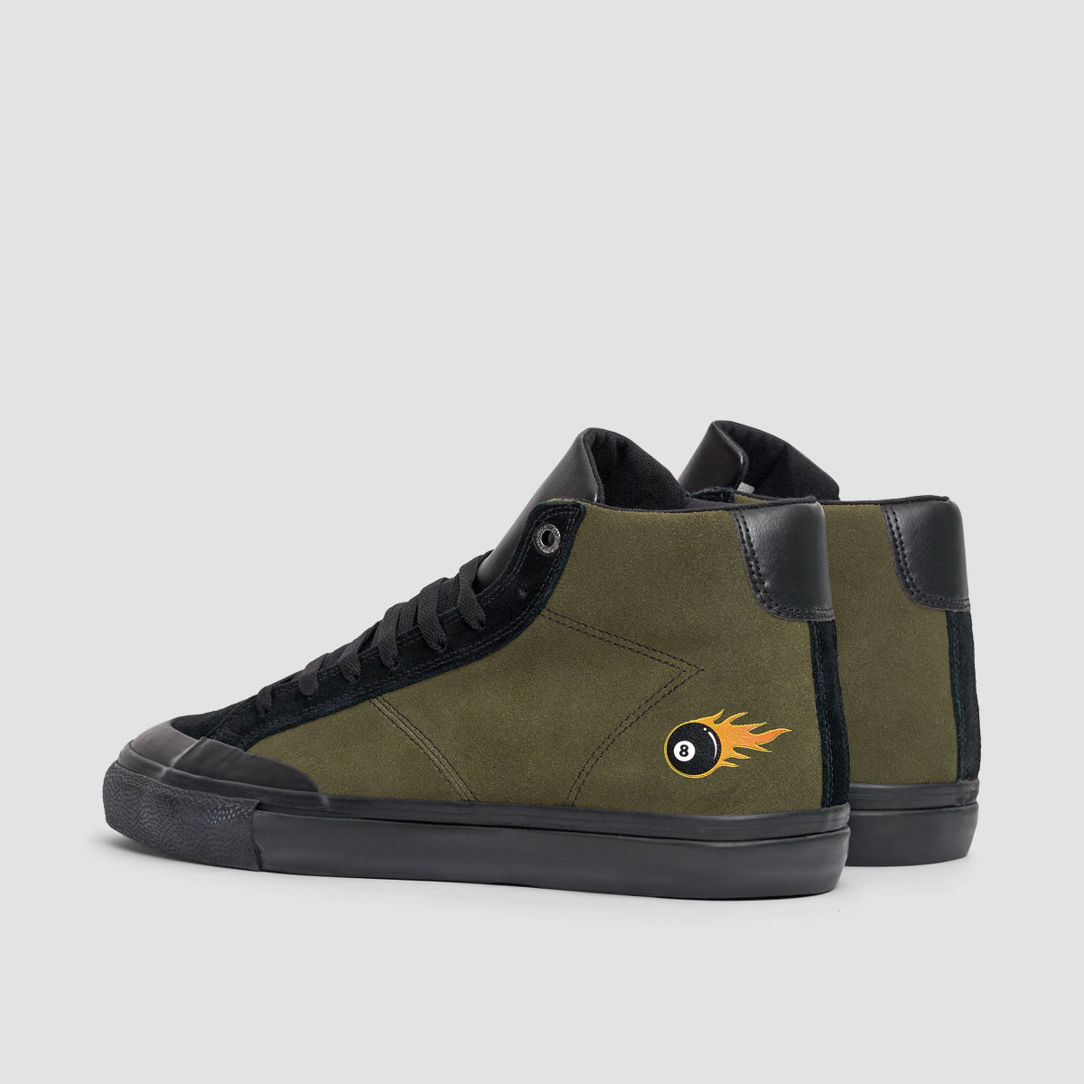 Emerica Omen Hi Shoes - Black/Olive