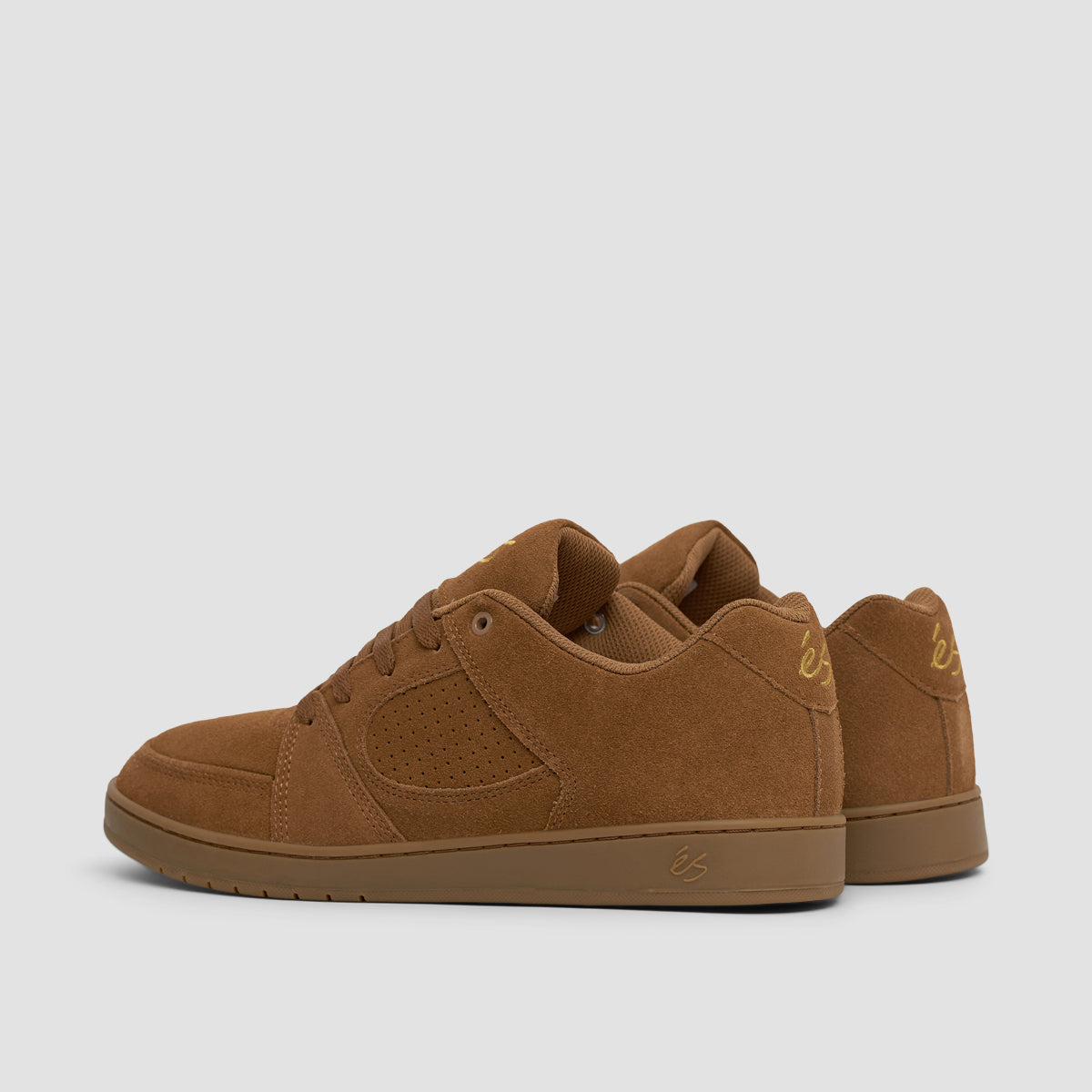 eS Accel Slim Shoes - Brown/Gum