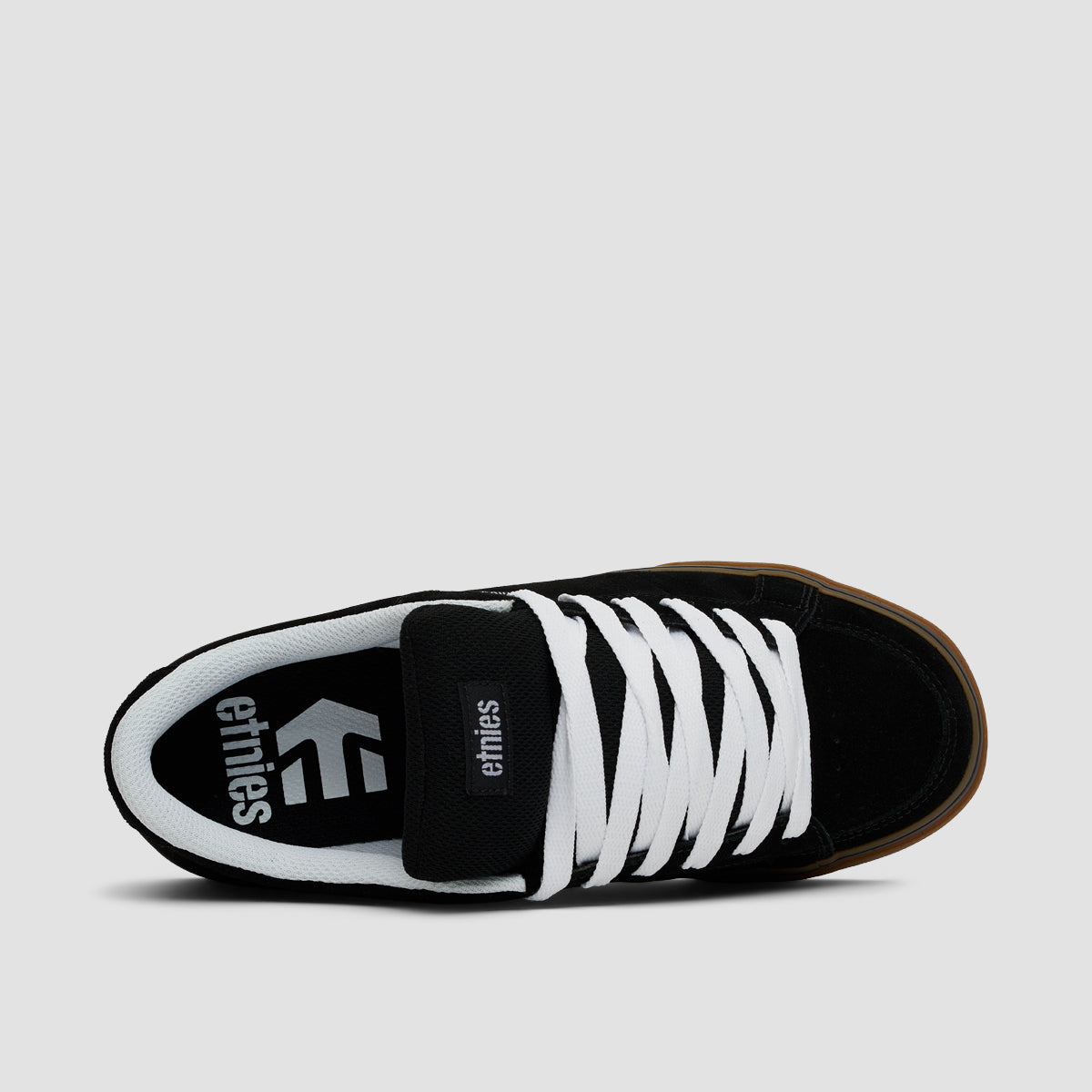 Etnies Kingpin Vulc Shoes - Black/Gum/White