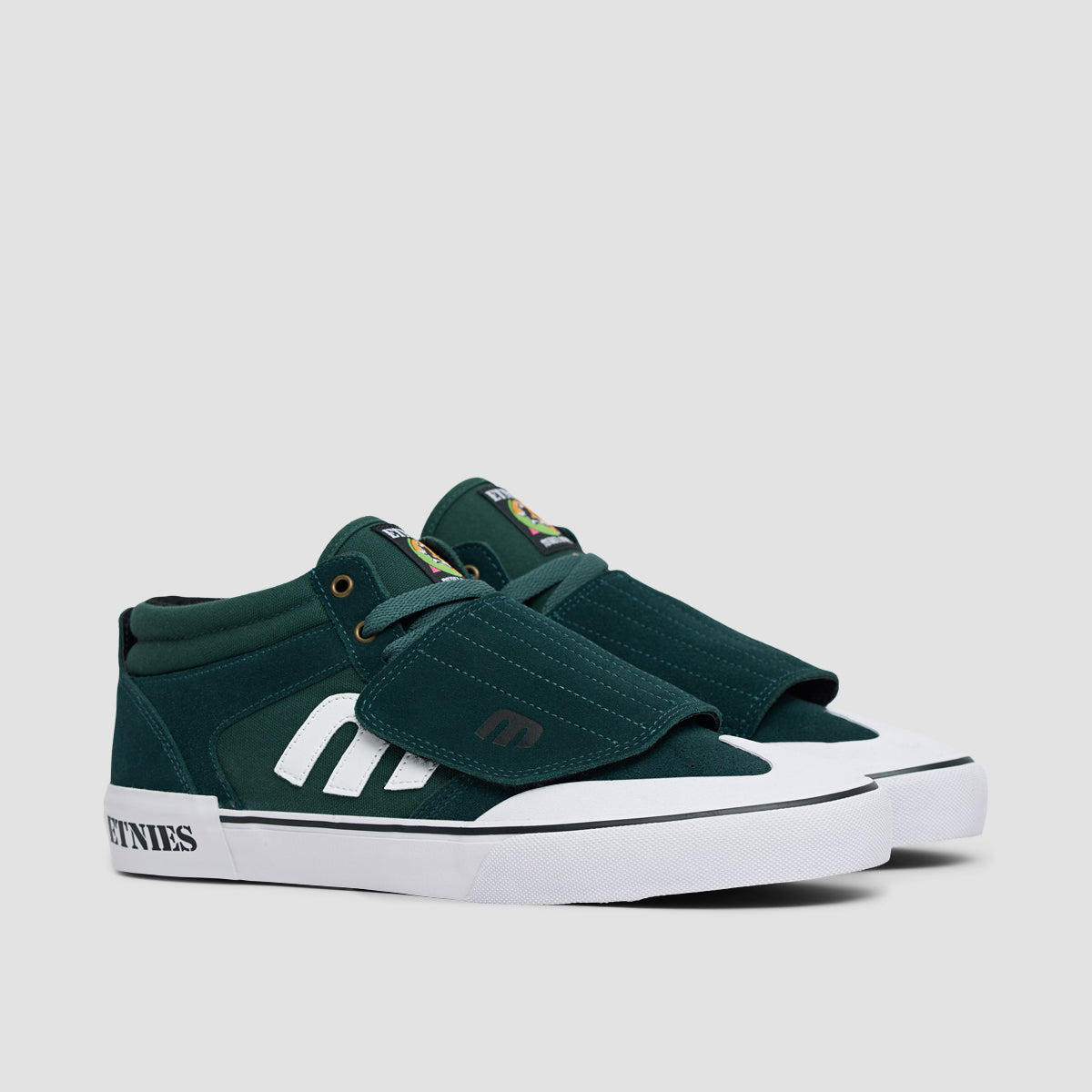 Etnies Windrow Vulc Mid Andy Anderson Shoes - Green/White