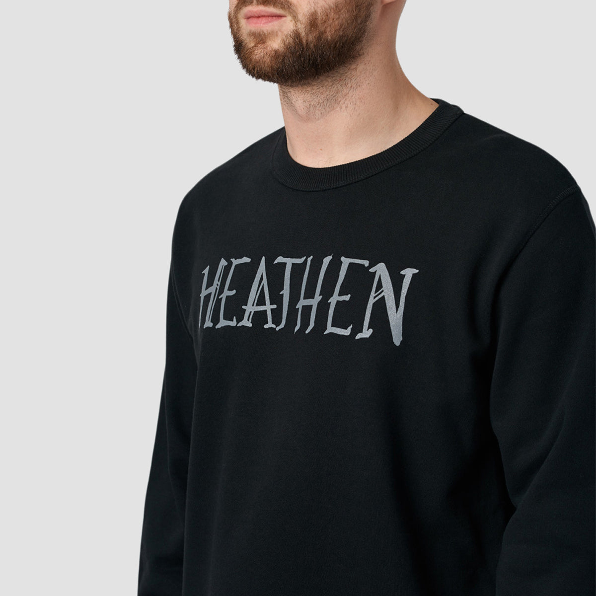 Heathen Void Crew Sweat Black