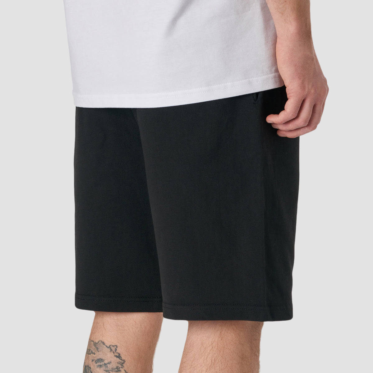 Heathen Void Sweat Shorts Black