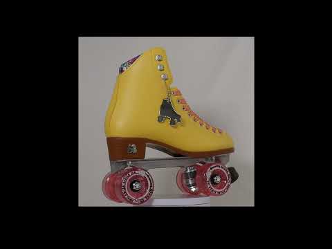 Moxi Beach Bunny Yellow Strawberry Lemonade Quad Skates outlet Sz 9