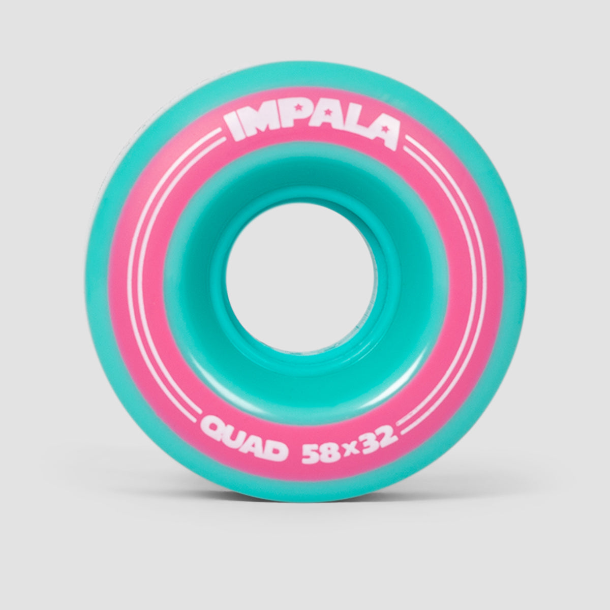 Impala Quad 82A Wheels x4 Aqua 58mm