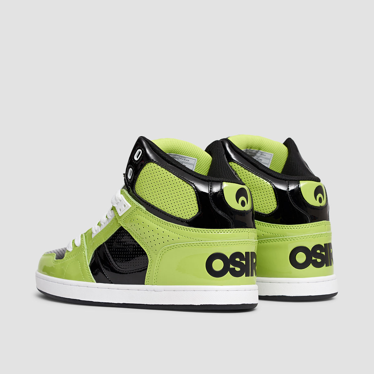 Osiris NYC 83 CLK Shoes - Lime/White