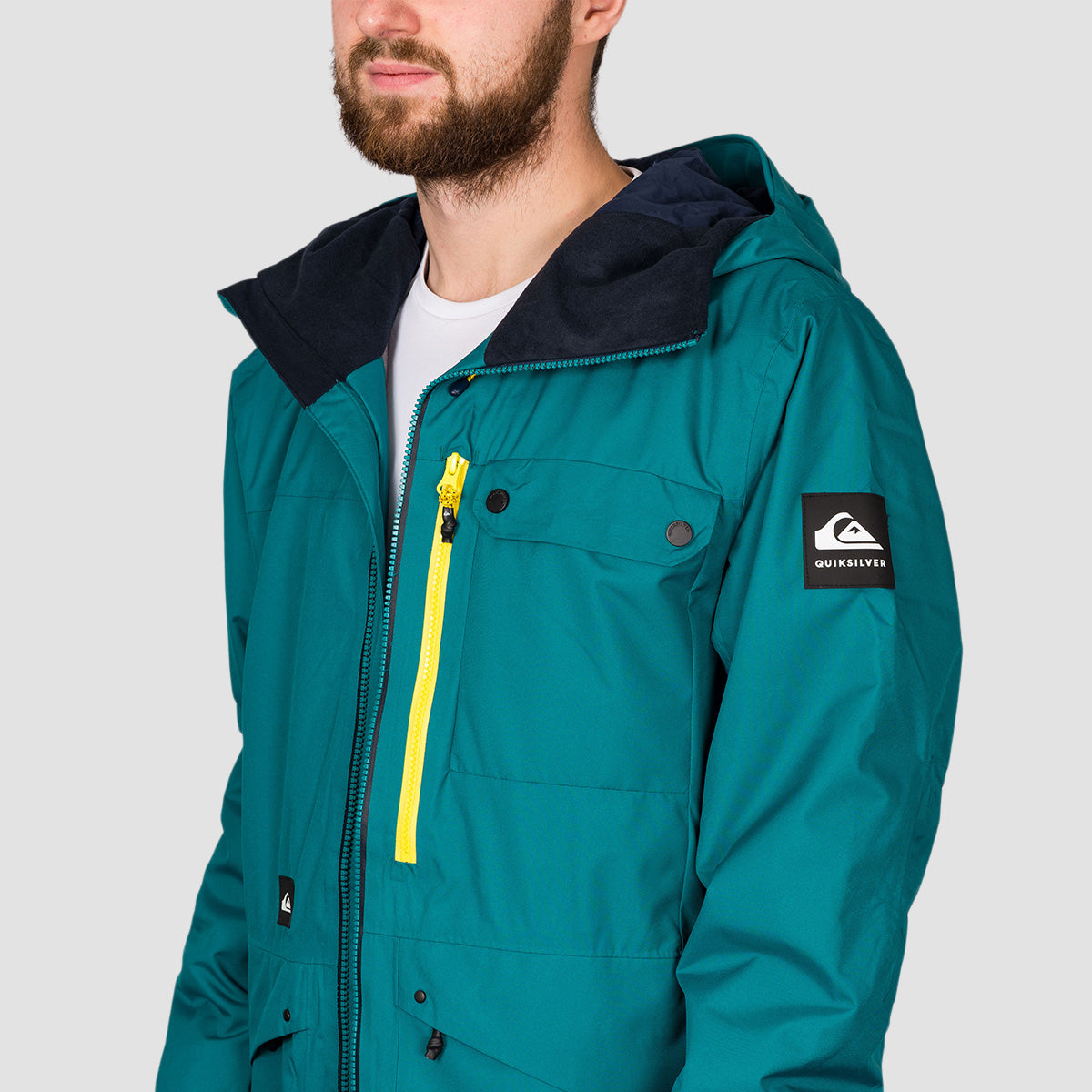 Quiksilver snow spindye jacket hotsell