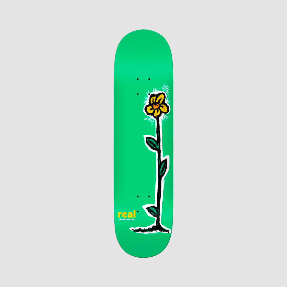 Real Regrowth Redux Skateboard Deck Green - 8.38"