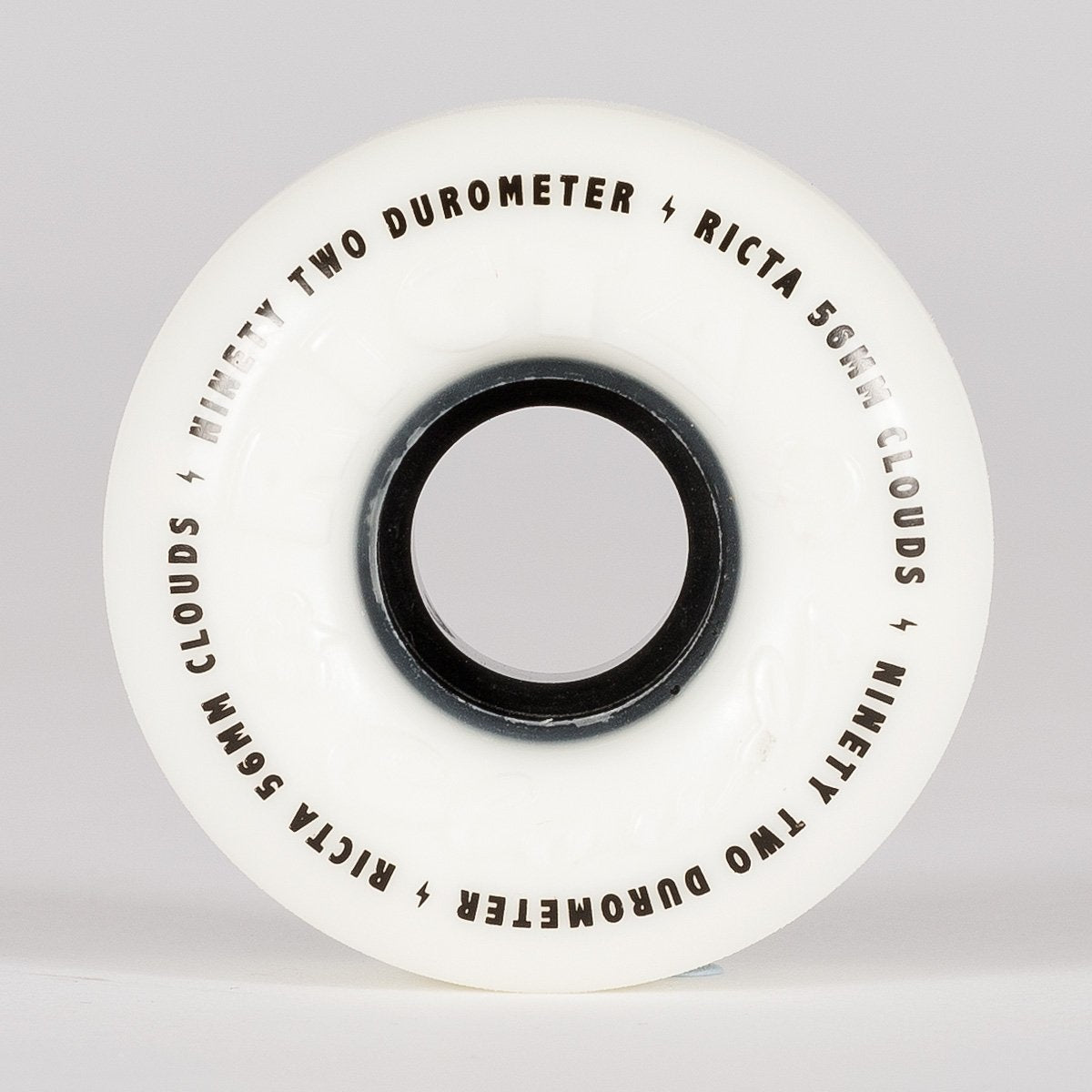 Ricta Clouds 92a Wheels White/Black 56mm - Skateboard