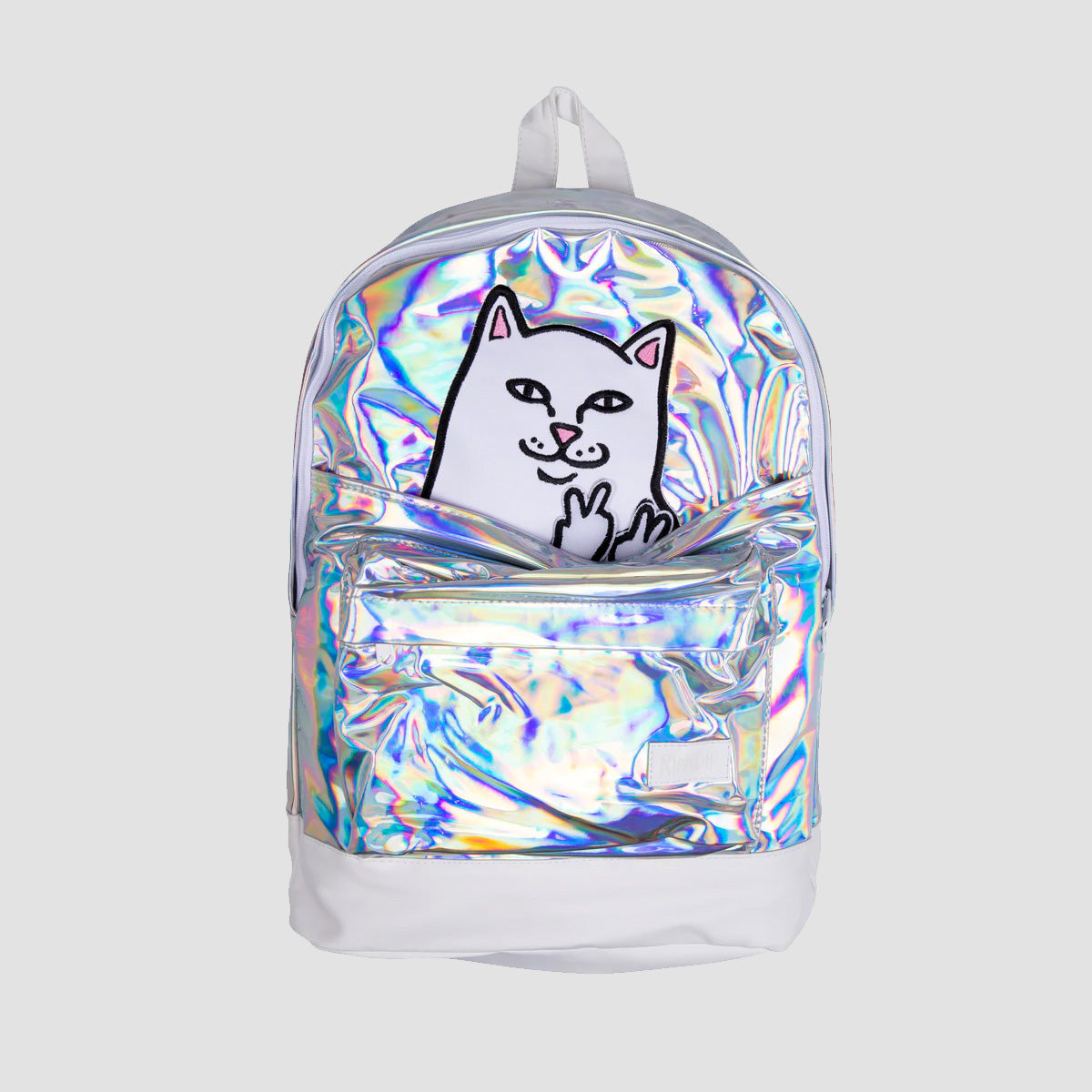 Ripndip Lord Nermal Velcro Hands Backpack Iridescent