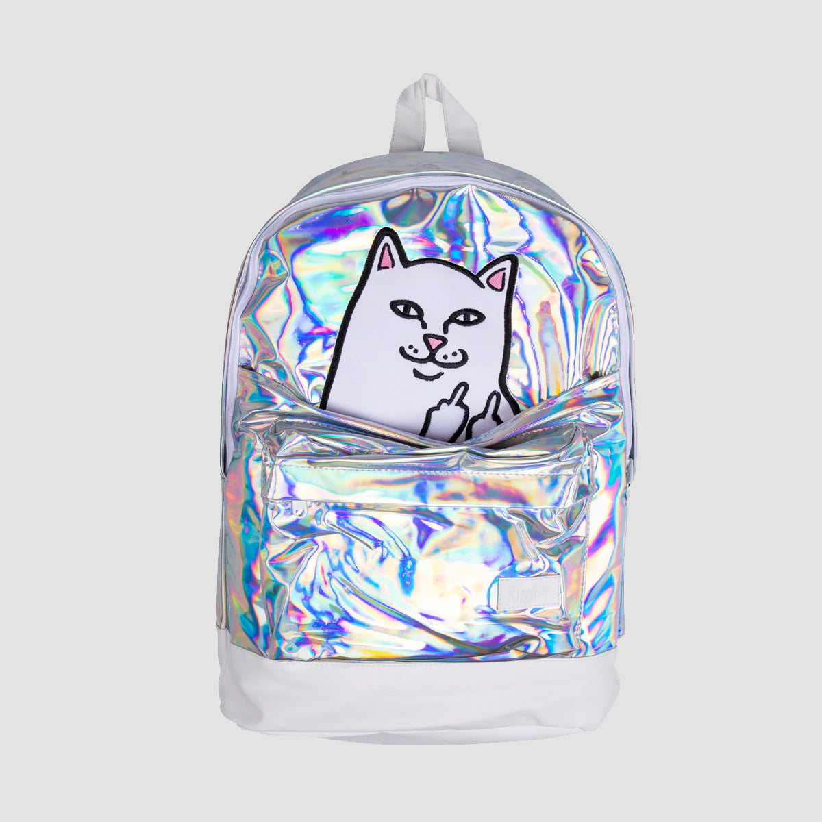 Ripndip Lord Nermal Velcro Hands Backpack Iridescent