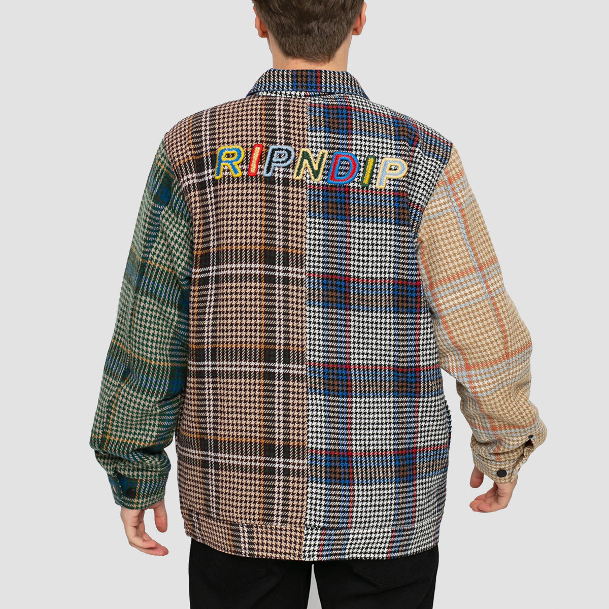 Ripndip ROYGBIV Plaid Jacket Multi