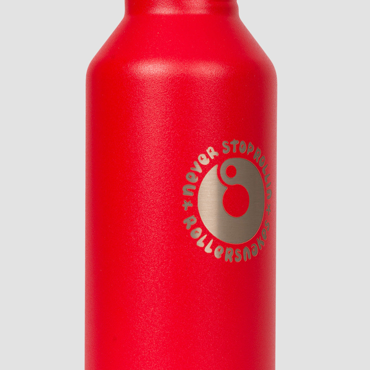 Rollersnakes X Mizu M5 Water Bottle Red