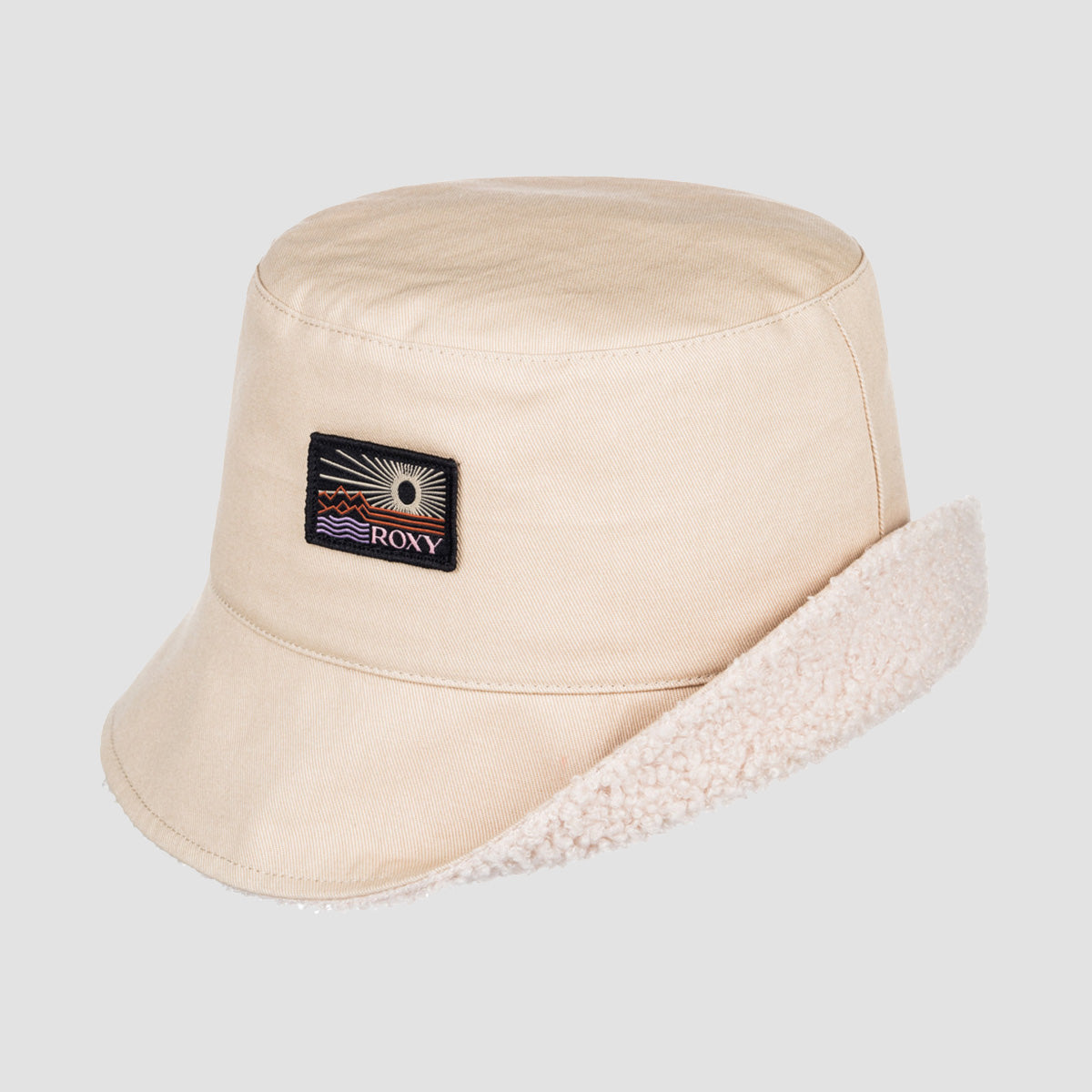 Roxy Coconut Ride Reversible Bucket Hat Tapioca - Womens