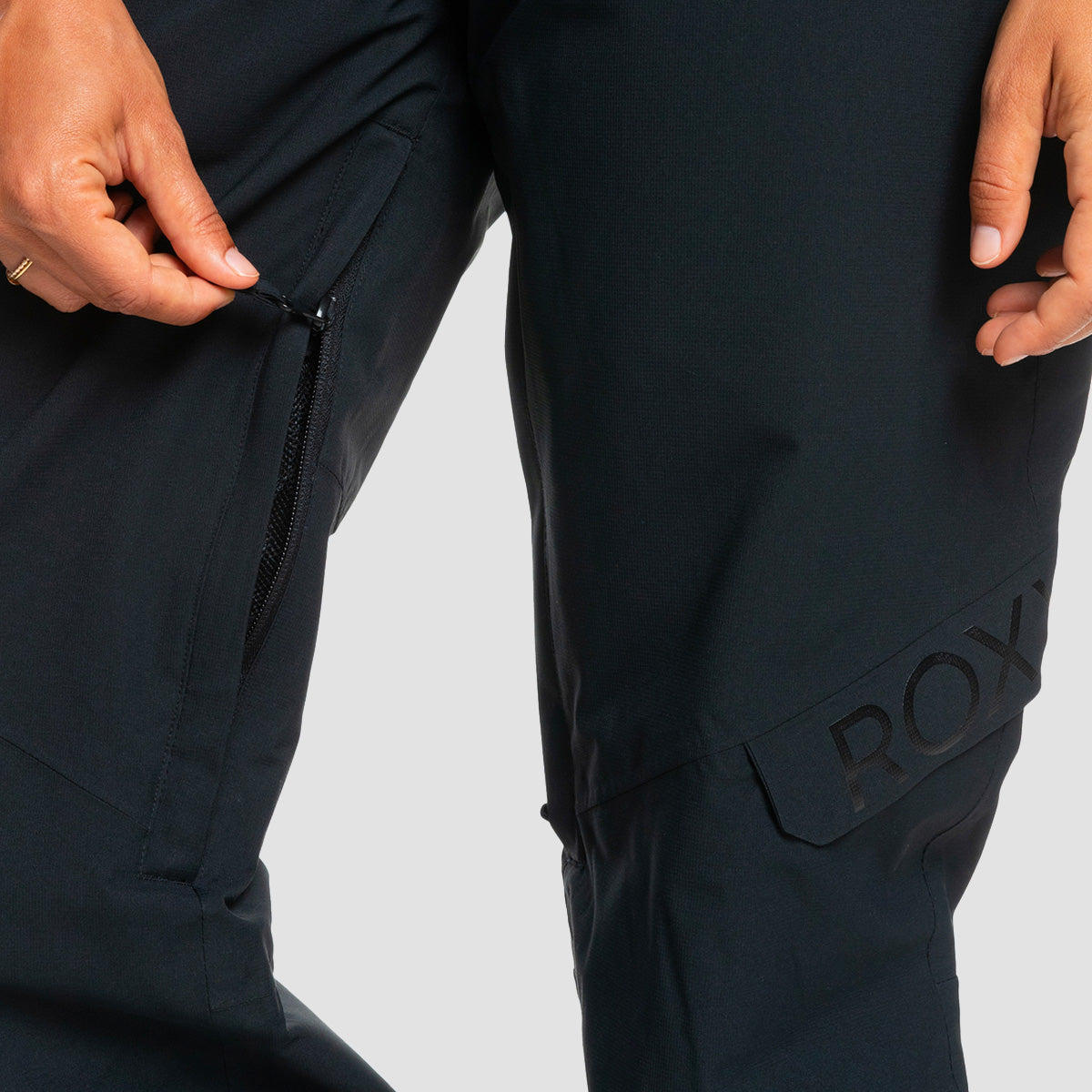 Roxy Woodrose 10K Snow Pants True Black - Womens