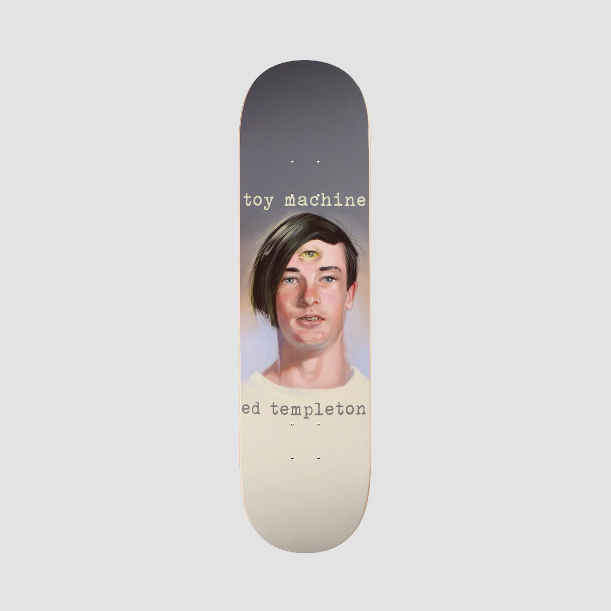 Toy Machine Ed Templeton Portrait Skateboard Deck - 8.25"