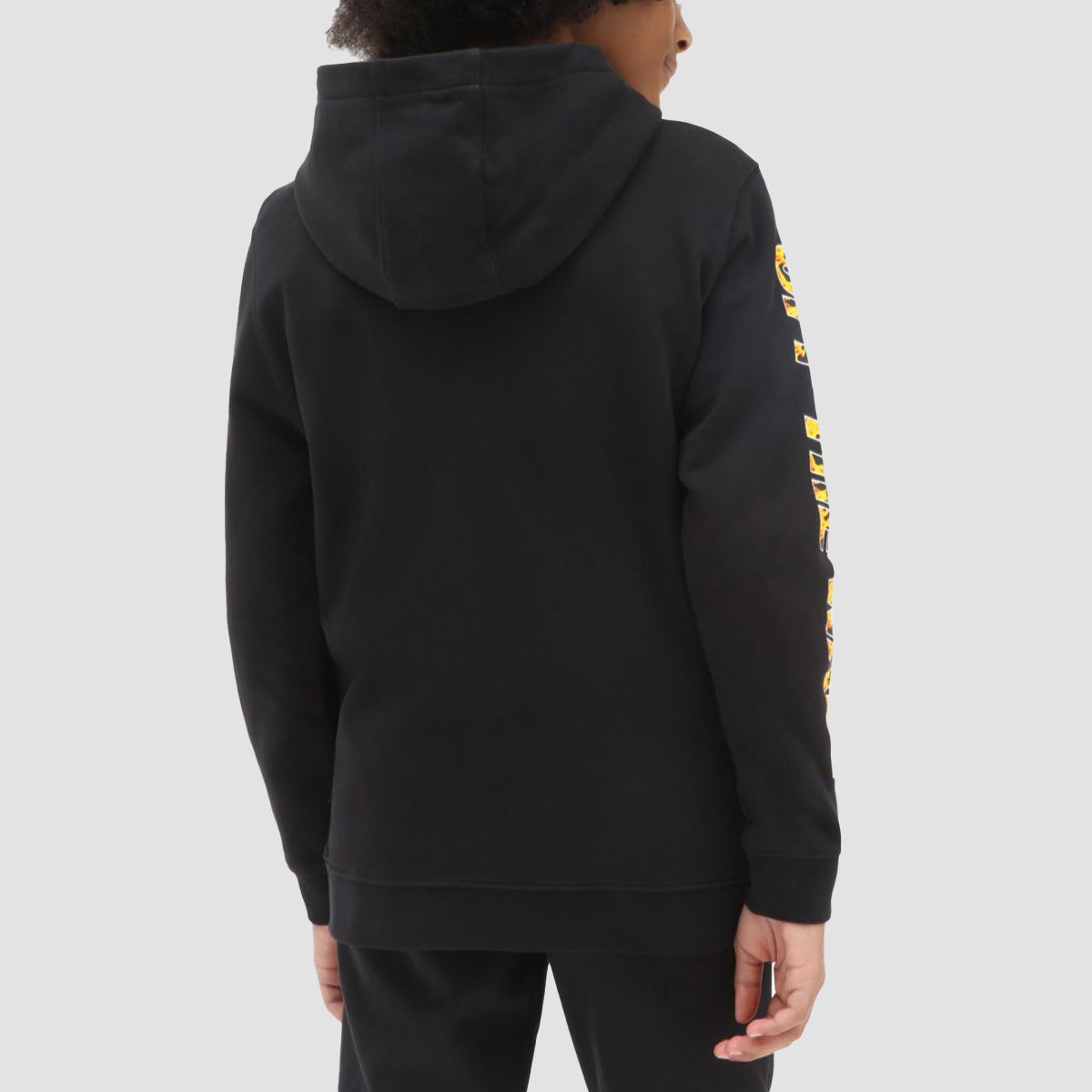 Vans Digi Flames Pullover Hoodie Black - Kids